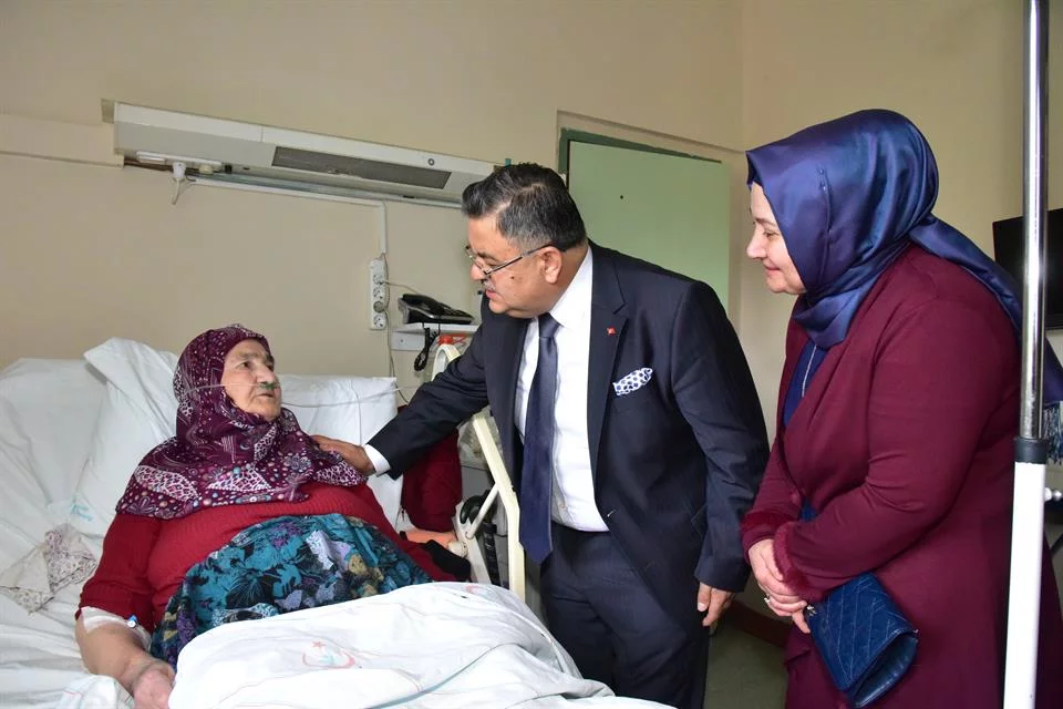 Bilecik Milletvekili Selim Yağcı Hastane Ziyareti